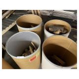 4 Barrels of Assorted Split Firewood