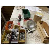 Assorted Bolts, Drill Bits and Misc.