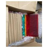 3 Boxes of Colored Plastic Light Covers