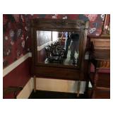Oak Dresser Mirror