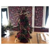 Tabletop Decorated Christmas Tree