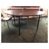 60" Diam. Folding Tables BTPx3