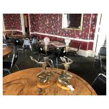 2 Vintage Art Nouveau Table Lamps