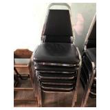 BTP take 6 Stackable Upholstered Chairs