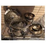 Silver Plate Chafing Dish Stand & Lid