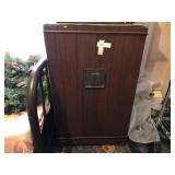 Vintage Motorola Television Set in Cabinet