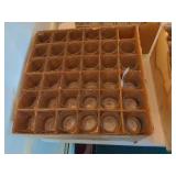 71 Plateau Swirl 8oz Crystal Milk Glasses