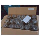 20 LIBBEY Footed Beer Glasses