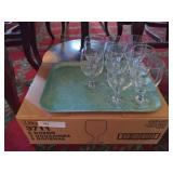 Libbey Goblet Style Water Glasses 24 Count