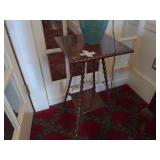 Vintage Spindle Leg Plant Stand