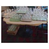 Oval Pedestal Base Table