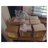 (10) New Stainless Steel Creamers