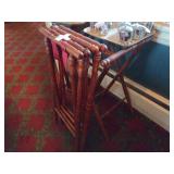 3 Folding Waitress Stations