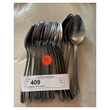 (24) Stainless Steel Spoons
