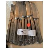 (24) Stainless Steel Knives