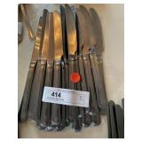 (24) Stainless Steel Knives