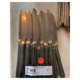 (24) Stainless Steel Knives