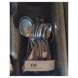 (48) Stainless Steel Soup Spoons