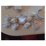 (21) Vintage Jackson Cups and Saucers