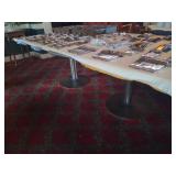 46"x90" 2-Pedestal Table