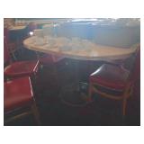 BTPx2 Vintage Formica Top Oblong 52" Tables