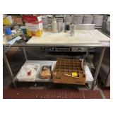 Heavy Duty Stainless Steel Table w/Stainless Legs
