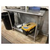 Heavy Duty Stainless Steel Table w/Stainless Legs