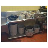 Stainless Steel 57"x24" Drain Table
