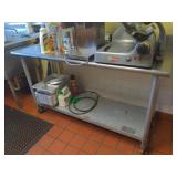 Eagle Stainless Steel Table with Casters