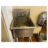 Stainless Steel Sink with Galv. Legs