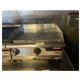 2-Burner Flat Top APW Countertop Grill