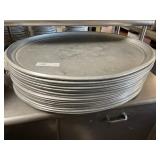 (16) 27" Oval Serving Trays