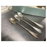 (15) Silver Plated Ice Tea Spoons