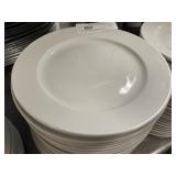 (25) 10-3/4" White World Dinner Plates