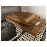 (5) Wooden Cutting Boards
