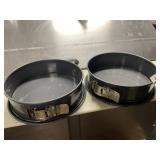 (2) 10" Cake Pans