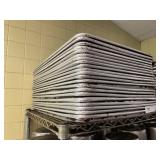 (21) 16"x24" Aluminum Baking Trays