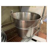Large Stainless Steel Bucket