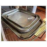 (7) Misc. Aluminum Trays