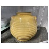 Yellow Mid-Century Art Pottery Vase