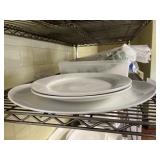 3 Misc. White Platters