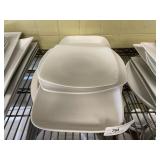16 Misc. White Serving Platters