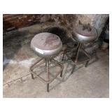 2 Vintage Bar Stools