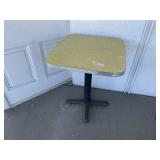 Metal Edge Formica Top Table
