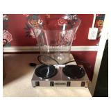 2 Burner Bunn Warmer and Ice Bucket