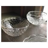 2 Decorative Punch Bowls