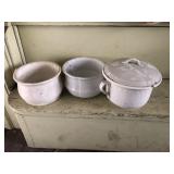3 Early Chamber Pots