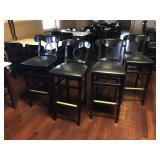4 Matching Upholstered Bar Stools BTPx4