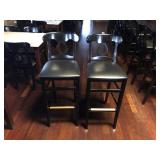 2 Matching Upholstered Bar Stools BTPx 2