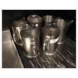 6 Stainless Steel Water Pitchers